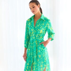 NWT Finley Shirts Natalie Dress  Size L